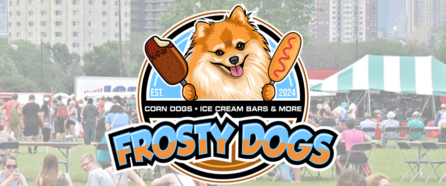 Frosty Dogs Food Truck Logo